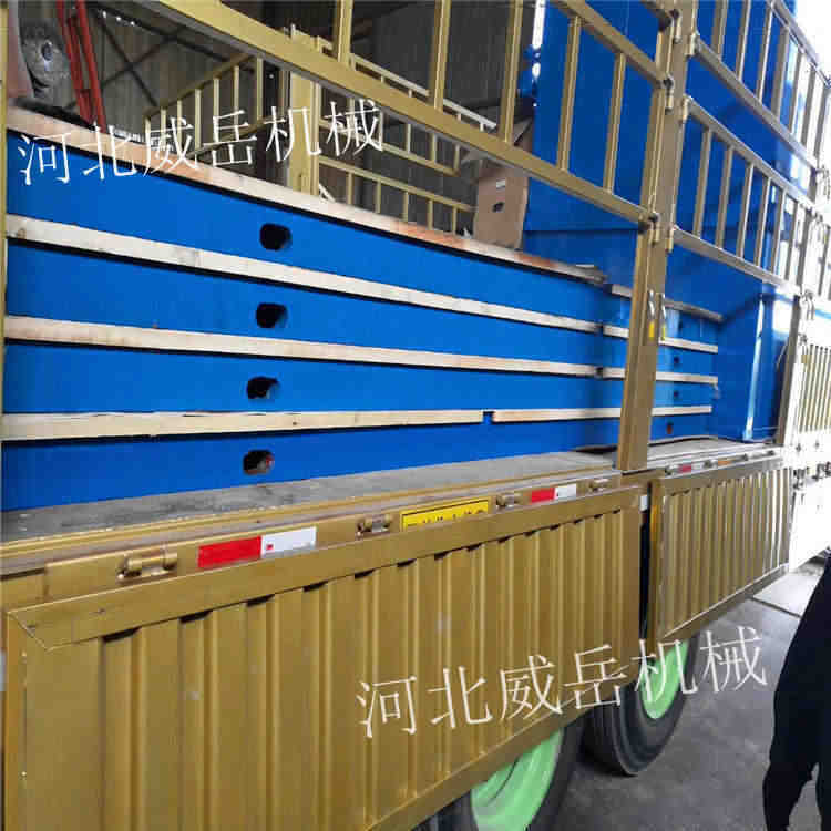 杭州T型槽地轨 六条T字槽 铸铁焊接平台