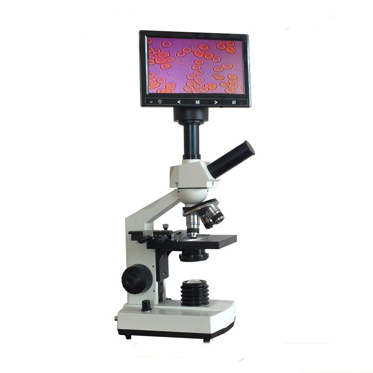 单目视频显微镜检测显微镜动植物光学检测黑背景暗场