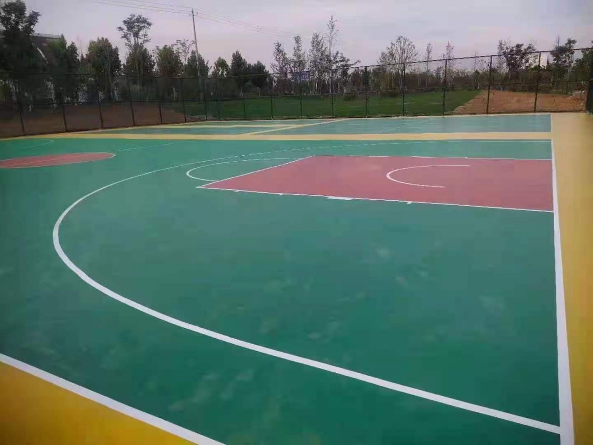 丙烯酸塑胶篮球场-丙烯酸网球场施工