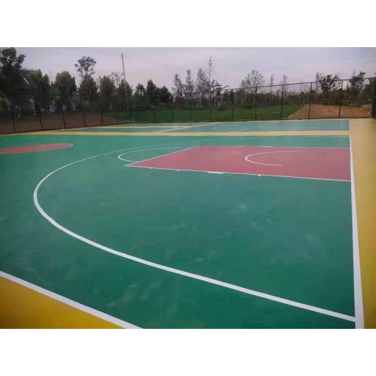 丙烯酸塑胶篮球场-丙烯酸网球场施工