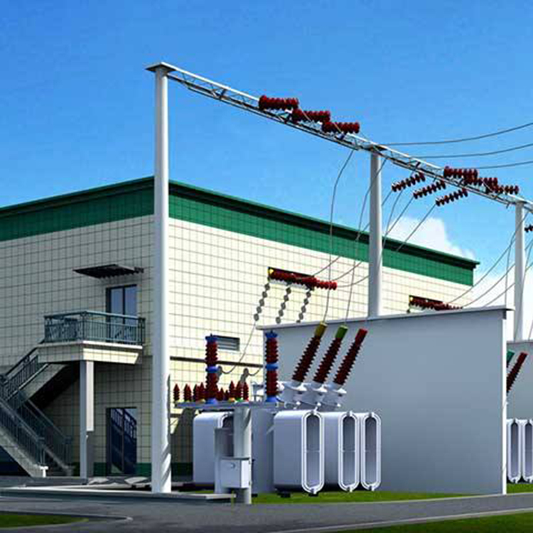 钢结构电力钢杆架图2