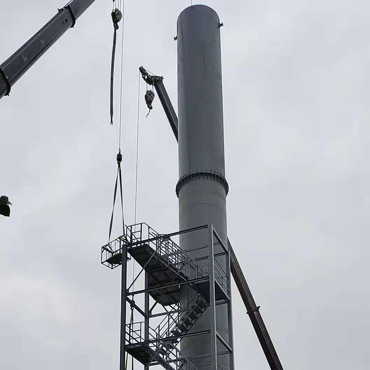 碳钢烟囱生产厂家图2