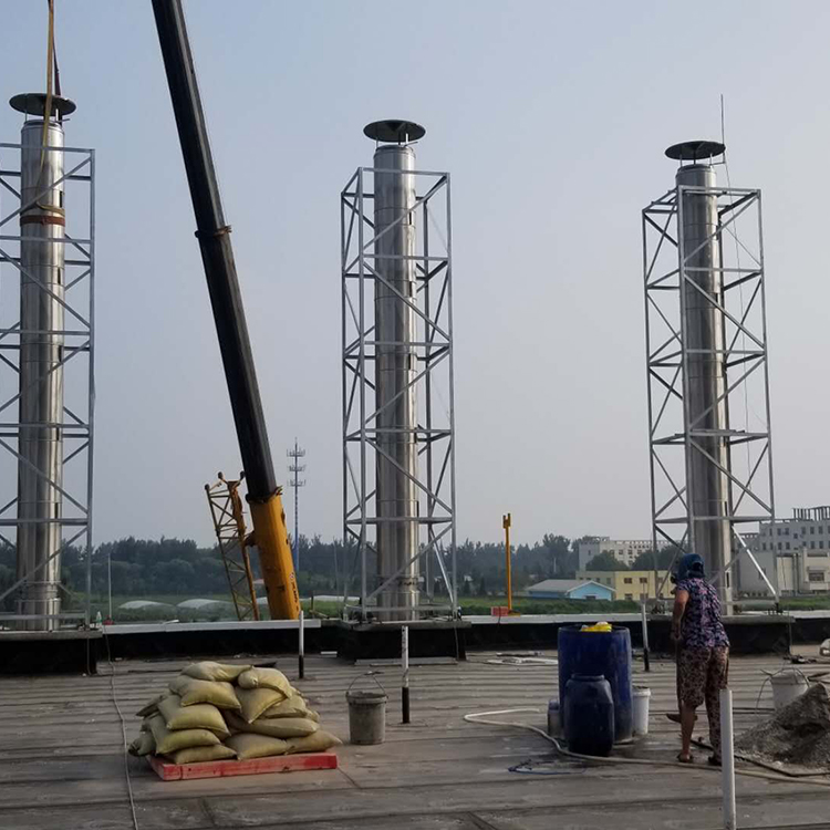 立式不锈钢烟囱图2