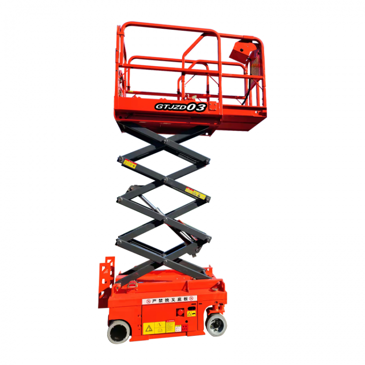 电动全自行升降机 液压移动升降台高空作业车自行走剪叉升降平台图3