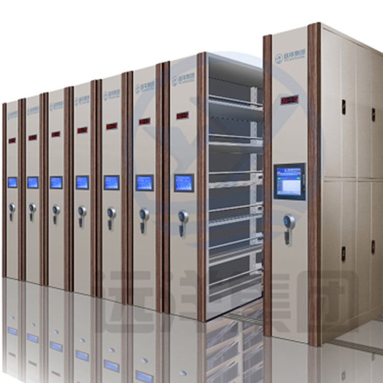 智能电动密集架 资料文件密集架生产厂家 智能档案密集柜储量大图2