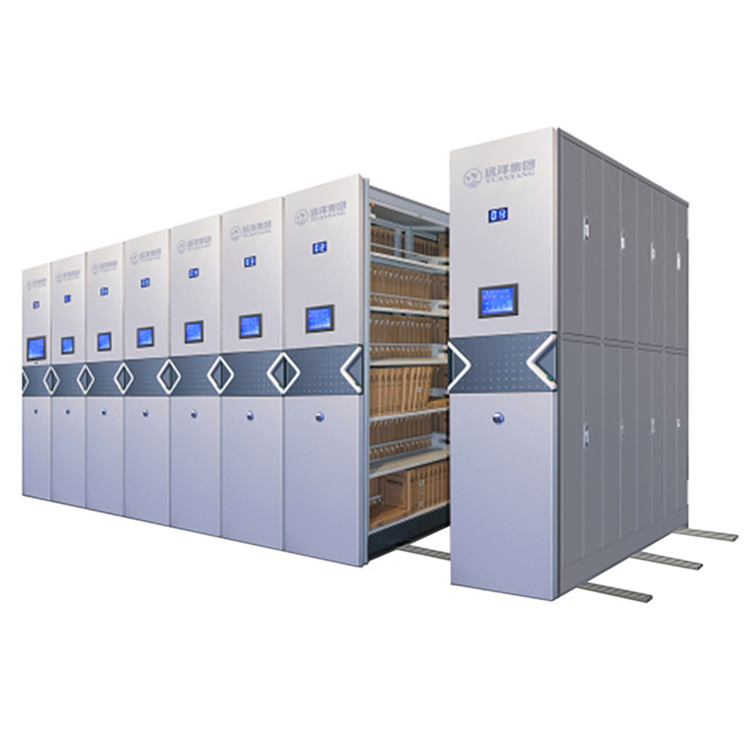 智能电动密集架 资料文件密集架生产厂家 智能档案密集柜储量大图3