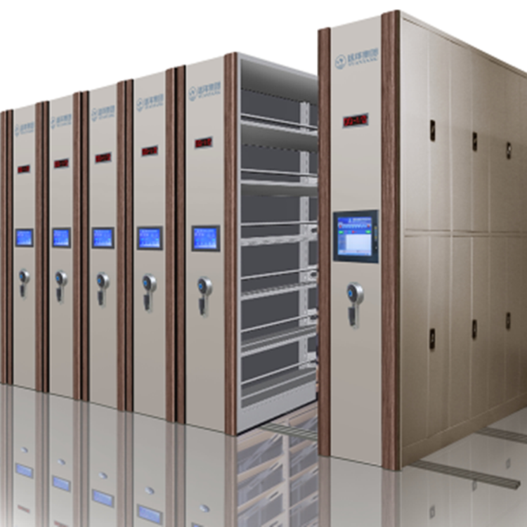 新型环保 钢制 自动档案密集架 自动控制管理图2