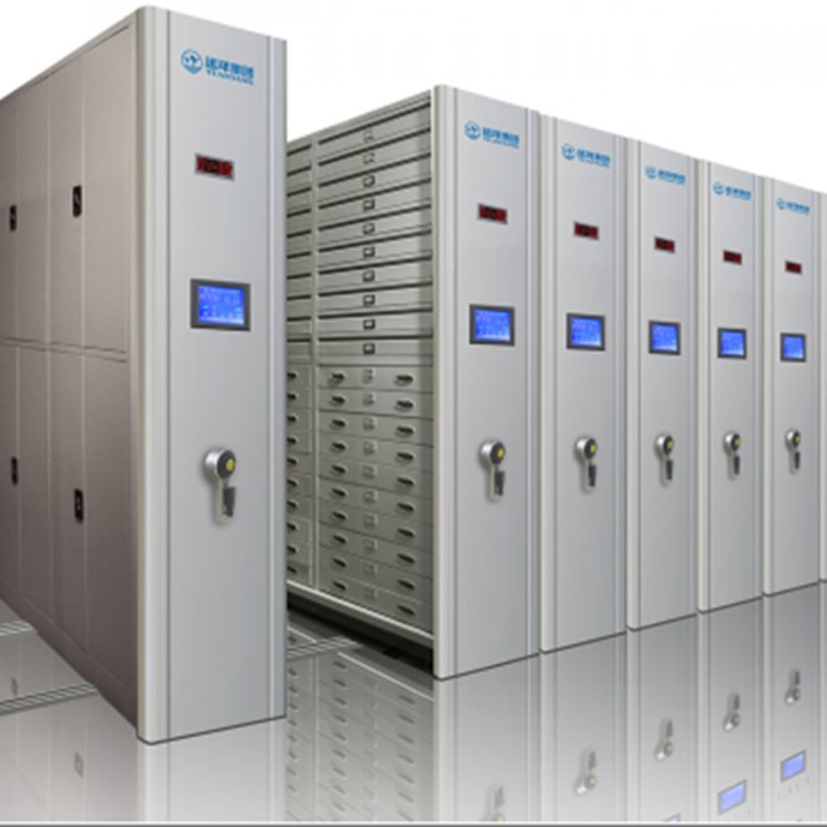 新型环保 钢制 自动档案密集架 自动控制管理图3