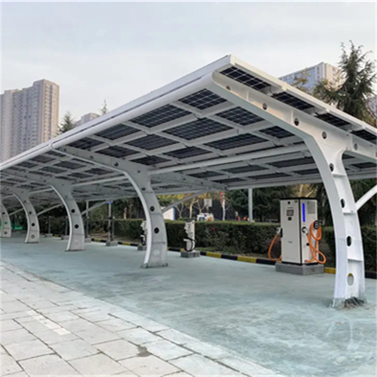 新能源太阳能光伏车棚图2