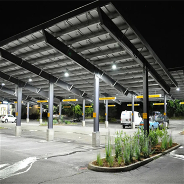 太阳能光伏板车棚图2