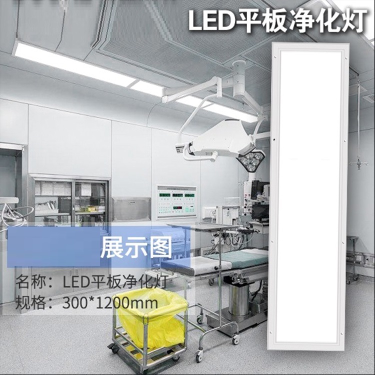 净化灯具无尘超薄斜边净化灯30120图2