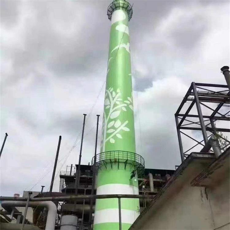 烟囱防腐美化图2