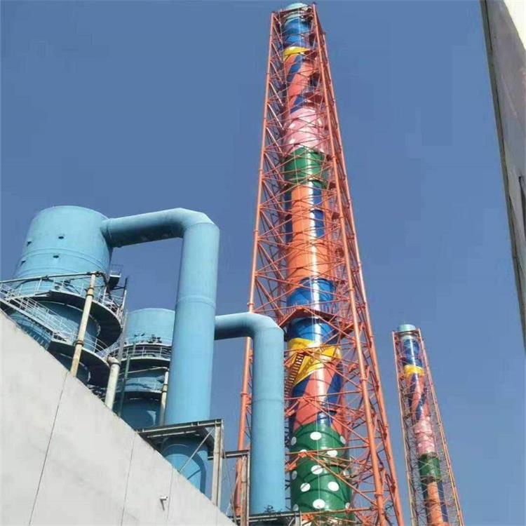 烟囱防腐美化图2