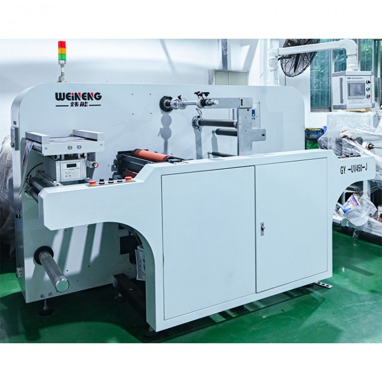 自动UV光油覆膜机定制影楼相片画册油加热上光机预涂膜光油机图2