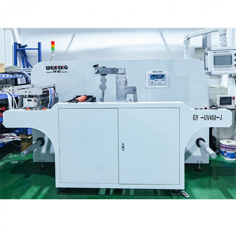 自动UV光油覆膜机定制影楼相片画册油加热上光机预涂膜光油机图3
