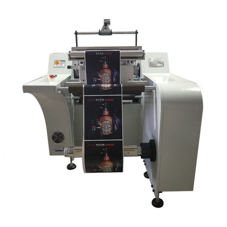 定制自动纠偏覆膜机水性卷对卷商标热裱机定做珠光膜立式过膜机图3