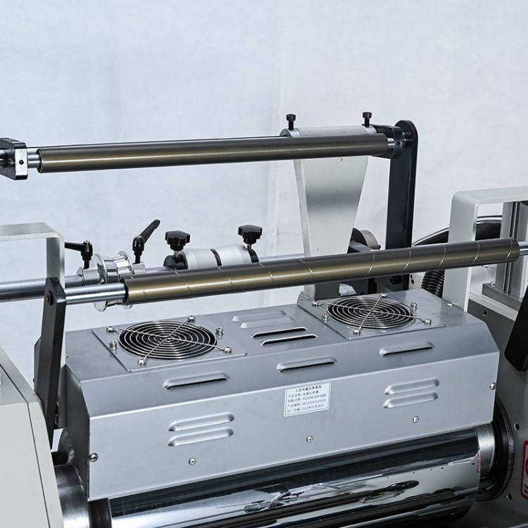 定制电磁加热复膜机高速烫金预涂膜覆膜机冷热两用加热标签贴膜机图2