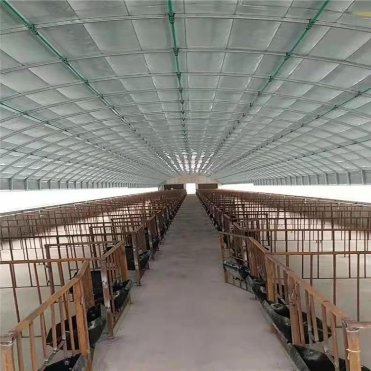 智能联动玻璃温室大棚 薄膜连栋温室外遮阳大棚图2