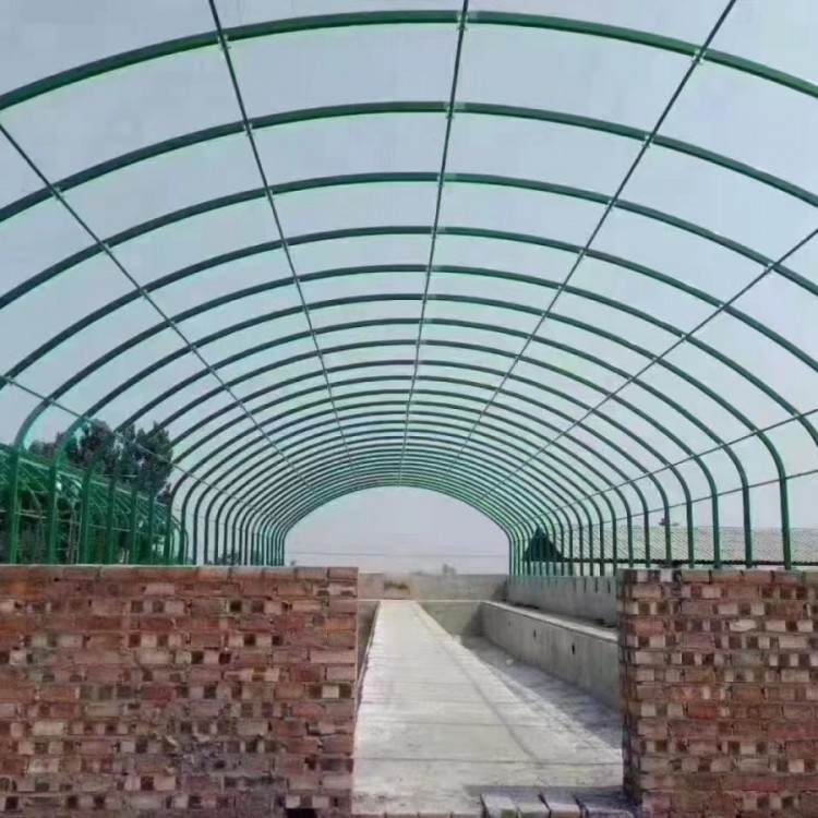 智能联动玻璃温室大棚 薄膜连栋温室外遮阳大棚图3