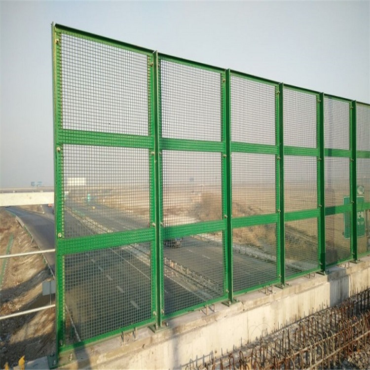 高速公路钢板网护栏高架桥防落物网防护铁丝围栏网