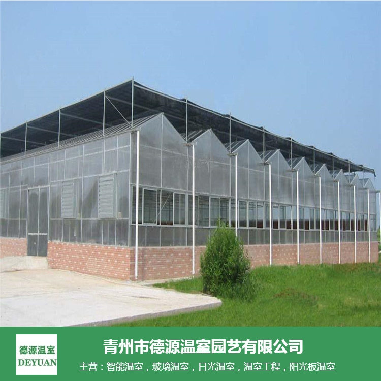pc阳光板温室大棚-温室安装建设