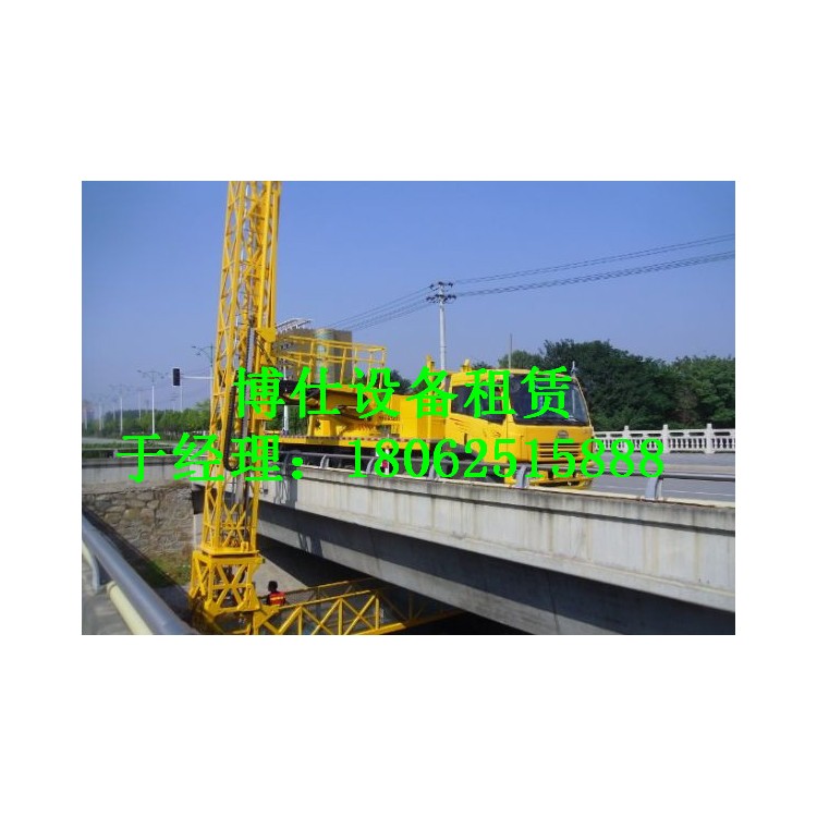 宜黄21米桥梁检测车出租对于桥梁检测的作用，功能效率更高