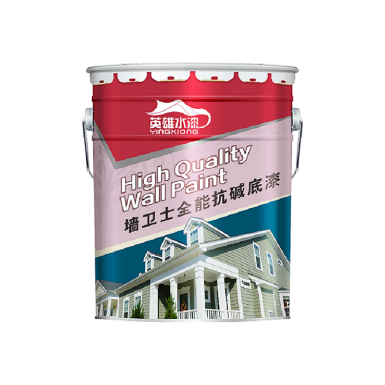 佛山涂料厂家房子装修英雄水漆HK9101抗碱透明封闭底漆
