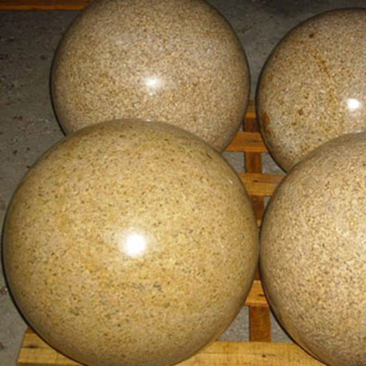 黄金麻直径600石球 黄砂岩直径40圆球