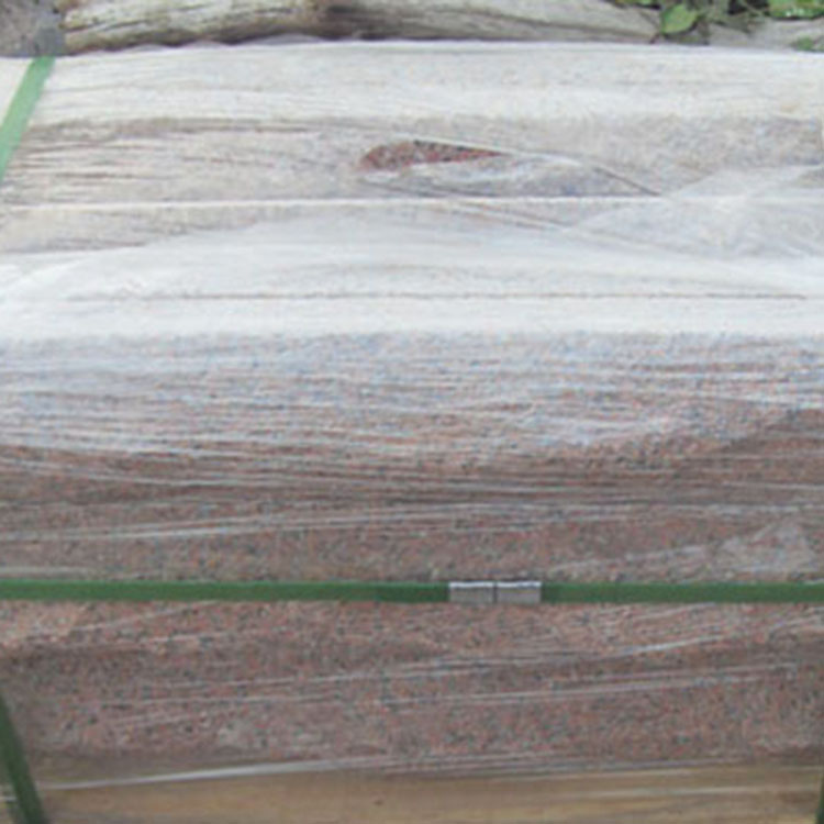 黄锈石楼梯踏步板 石岛红踢脚线