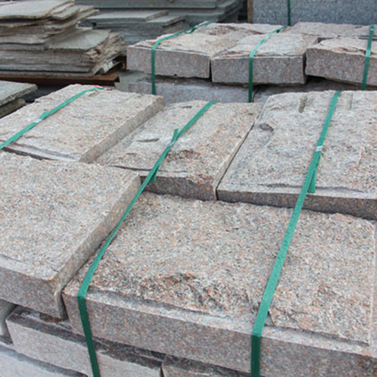 五莲红蘑菇石 五莲灰文化石 芝麻黑门垛石