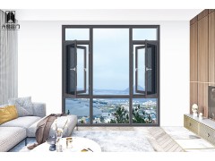 防蚊虫铝合金门窗选六扇名门
