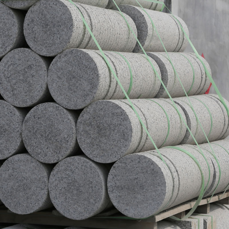 花岗岩车挡石 花岗岩车阻石