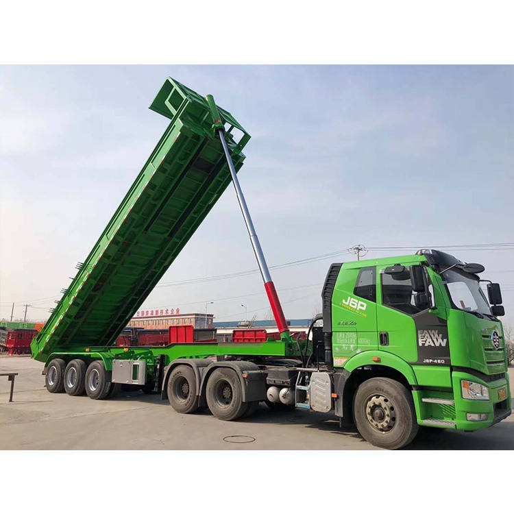 后翻自卸半挂车