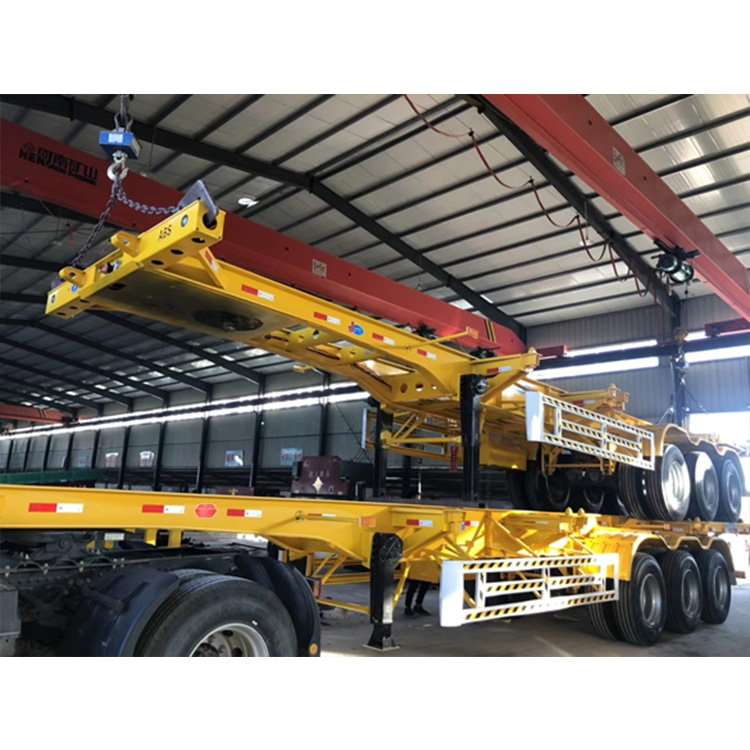 集装箱骨架半挂车