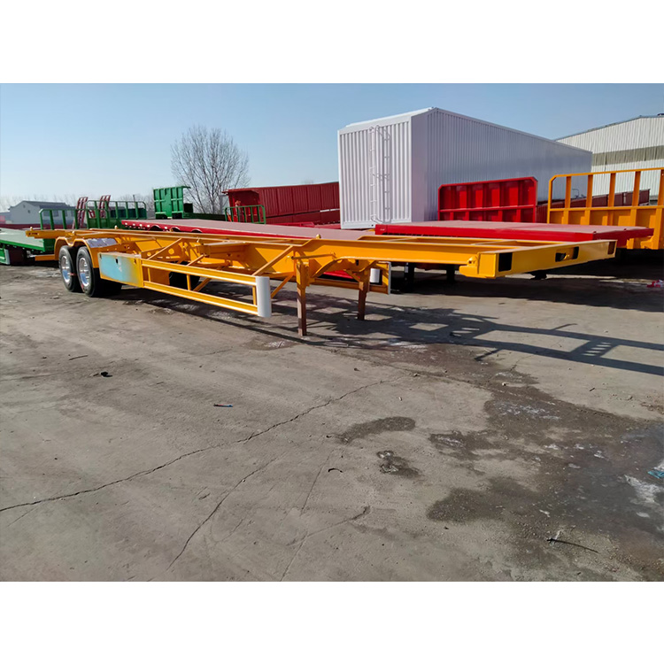 集装箱骨架半挂车