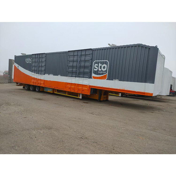 物流专用集装箱半挂车