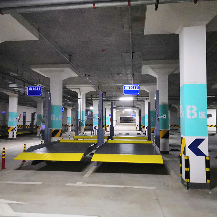 温江区停车设备规划验收 莱贝简易升降机械式停车设备租凭