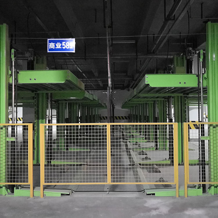 内江威远机械停车库出租 莱贝链条式停车设备闲置