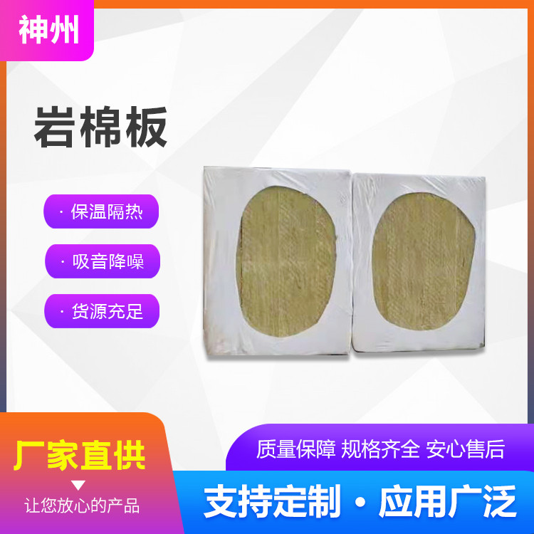 Hydrophobic rock wool board