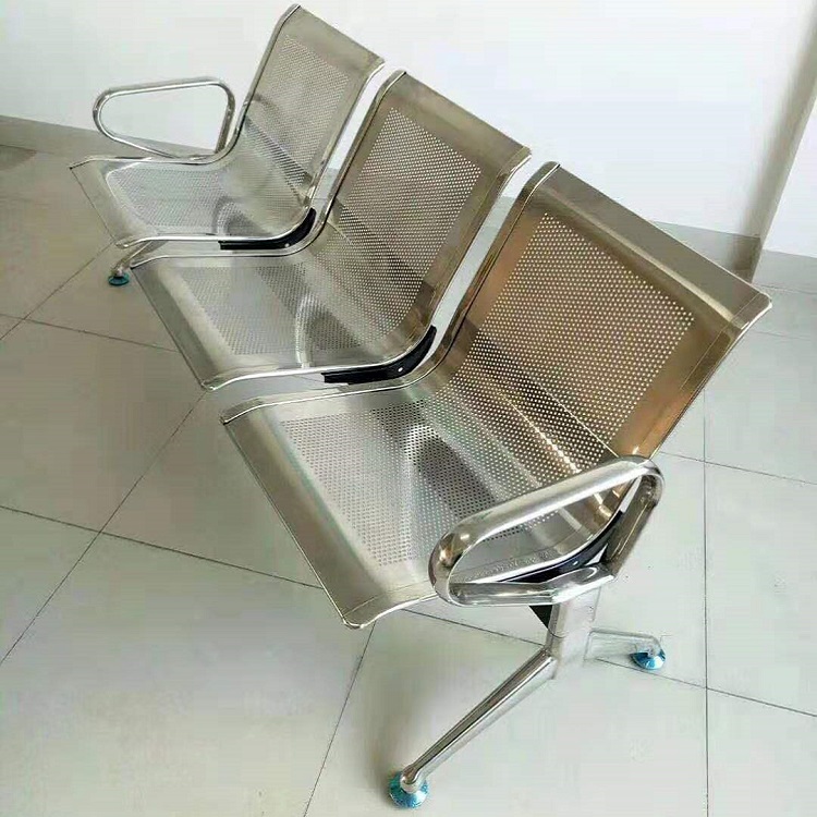 森丰 不锈钢机场椅 不锈钢排椅 等候椅