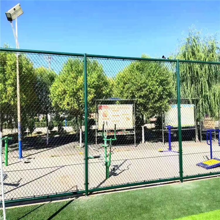 河北口字型球场围网框架篮球场围网浸塑体育场围网