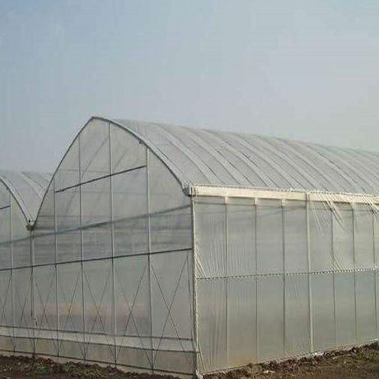 安装连栋温室大棚 薄膜连体大棚骨架配件 温室蔬菜玻璃大棚