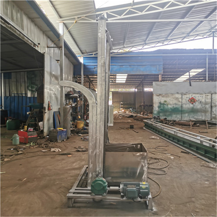 定制加工塑料颗粒单斗提升机 垂直上料机