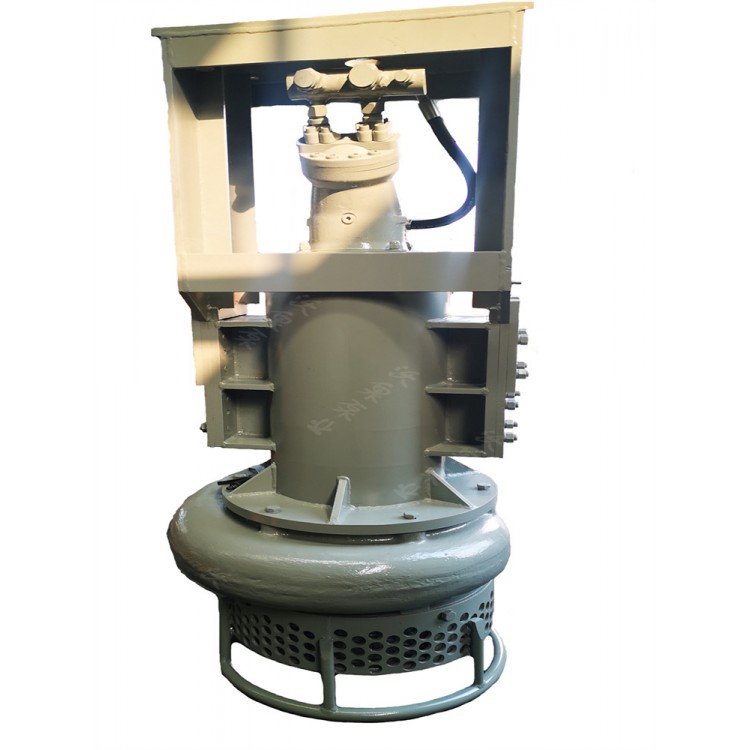 挖掘机抽浆泵 大流量排浆泵 液压驱动抽浆带搅拌器排浆减震抗压
