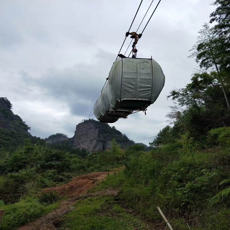 福建省龙岩市冠豸山景区索道