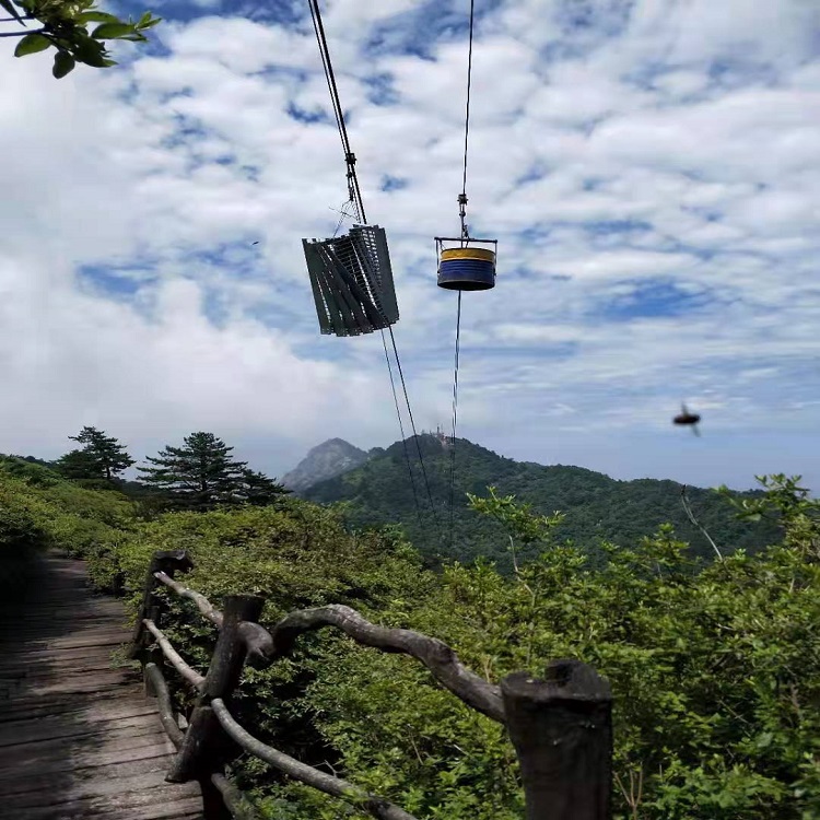 湖北麻城市龟峰山景区索道