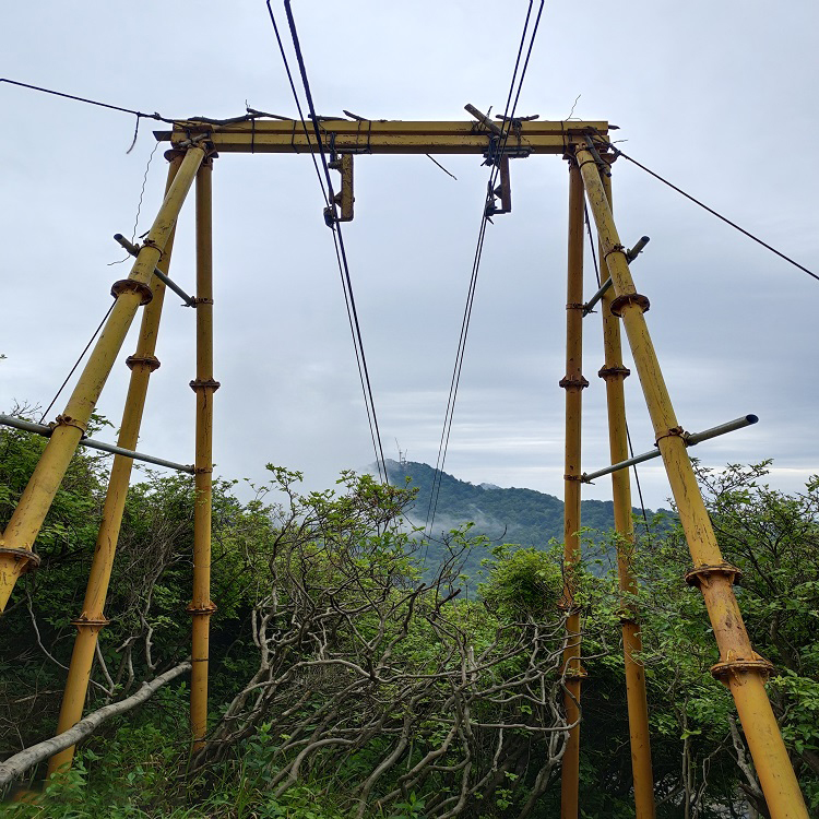 湖北麻城市龟峰山景区索道