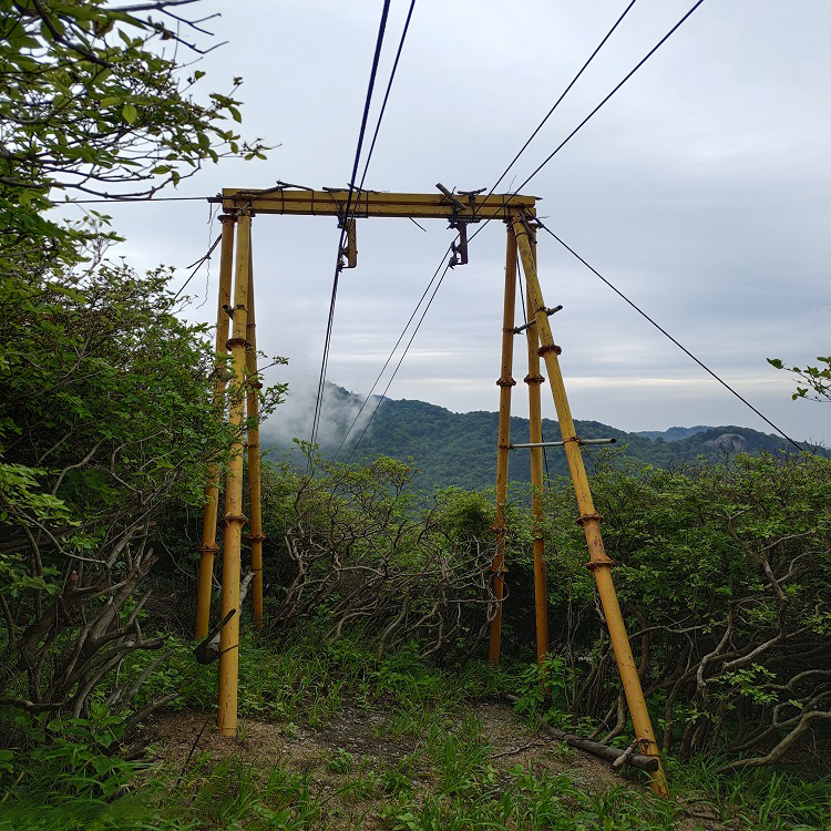 湖北麻城市龟峰山景区索道