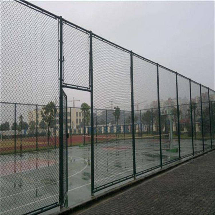 4米日字型篮球场围网 框架篮球场围网 组装式球场围网厂家