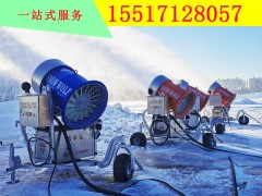 河北室外滑雪场人工造雪机 轮式国产造雪机覆盖面积大